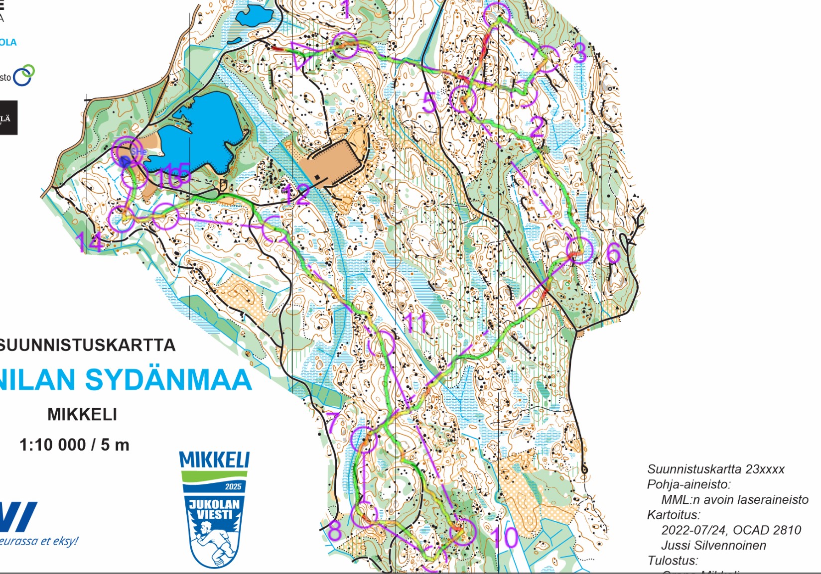 Esi-Jukola Mikkeli henkilökohtainen (25.08.2024)